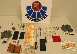 Desmantelan a un grupo criminal que se alojaba en un hotel de Bilbao para luego robar en viviendas de Gipuzkoa