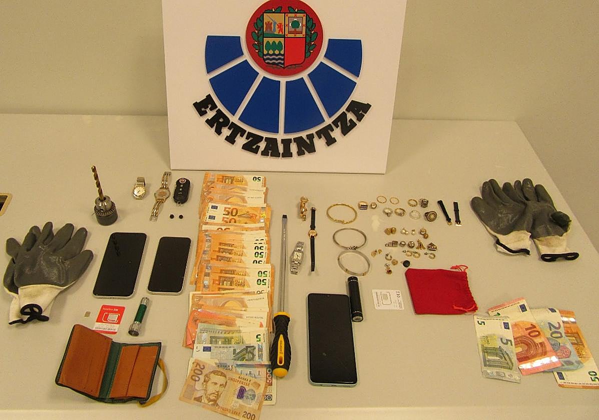 Desmantelan a un grupo criminal que se alojaba en un hotel de Bilbao para luego robar en viviendas de Gipuzkoa