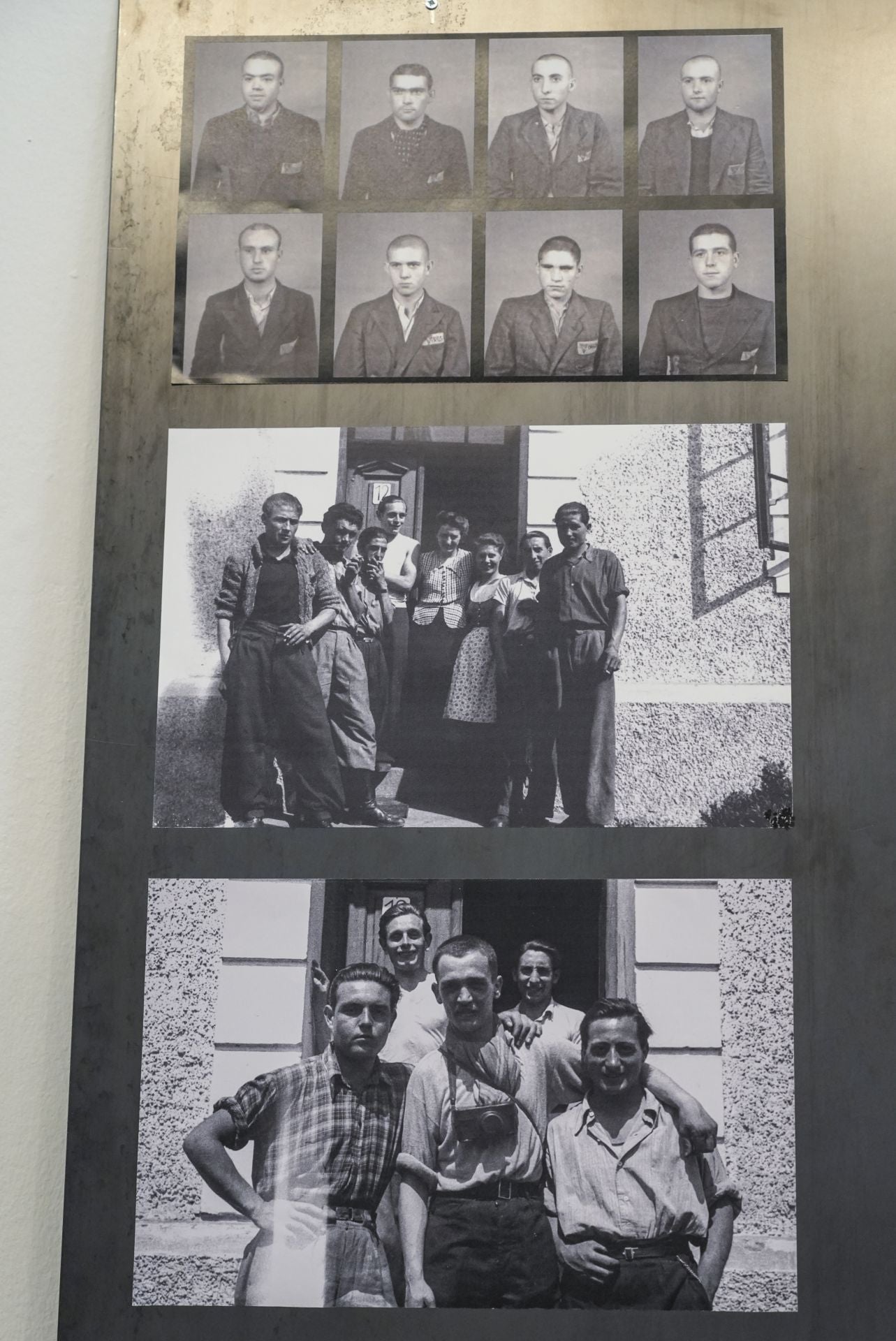 Las imágenes de la muestra de los vascos deportados a campos nazis