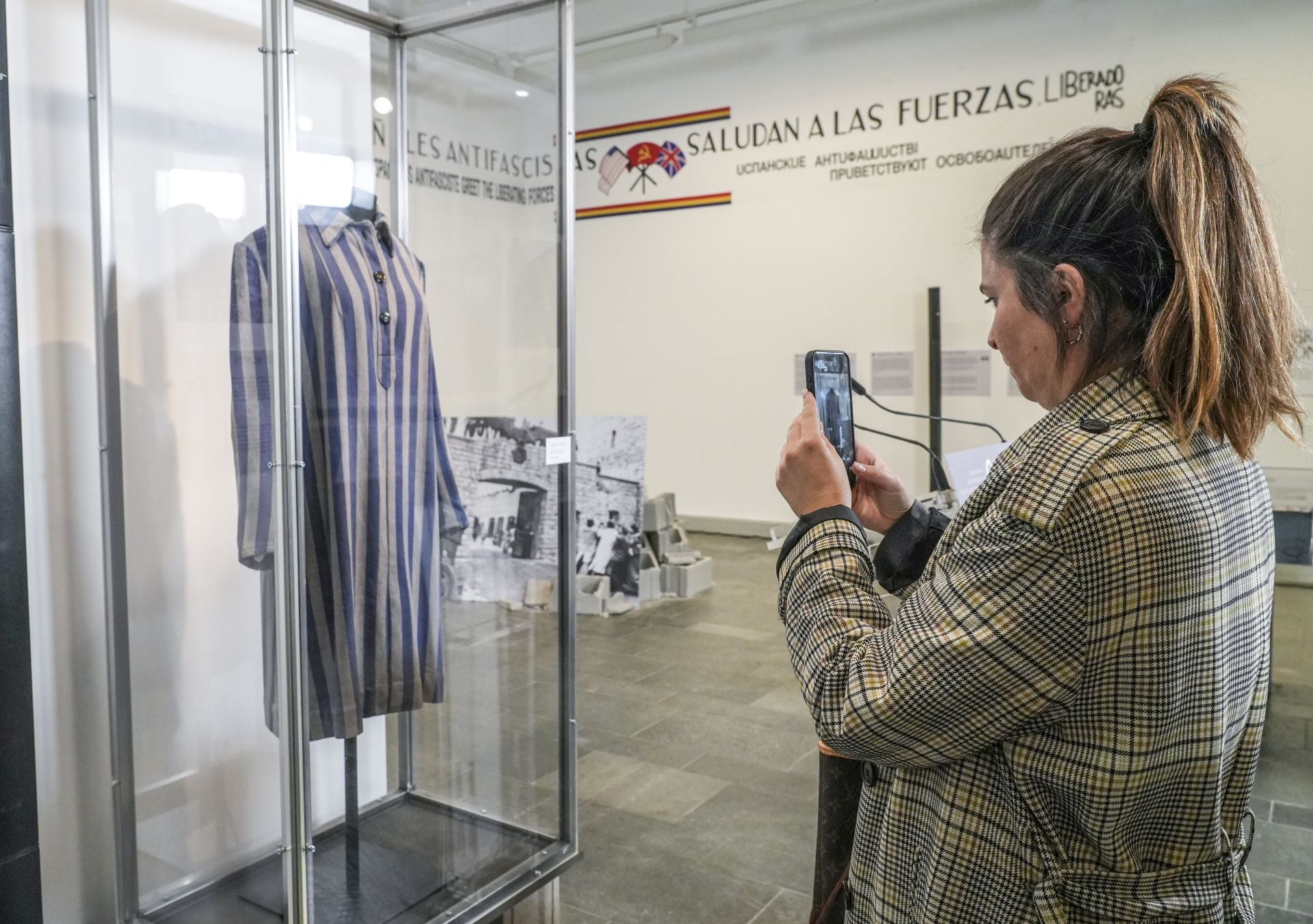 Las imágenes de la muestra de los vascos deportados a campos nazis