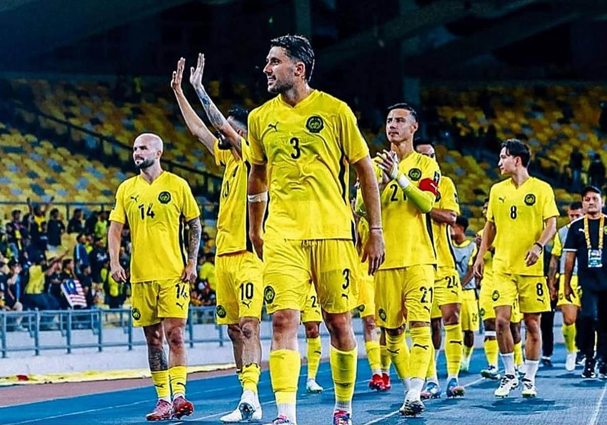 Facundo Garcés, con Malasia.