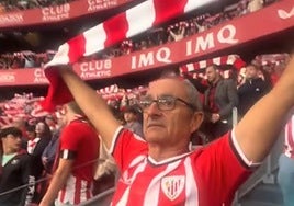 «Ver a mi padre llorando en su primera vez en San Mamés es la mayor herencia que me puede dejar»