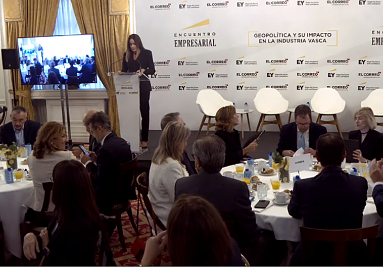 Sigue en directo el encuentro empresarial 'Geopolítica y su impacto en la industria vasca'