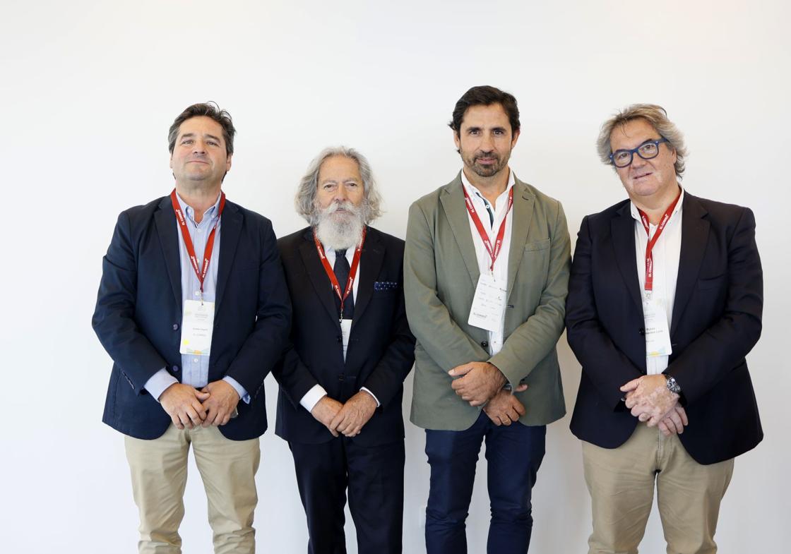 Joseba Urgoiti, José Antonio Taramona, Roberto Castro y Rubén Fernandez Luna. 