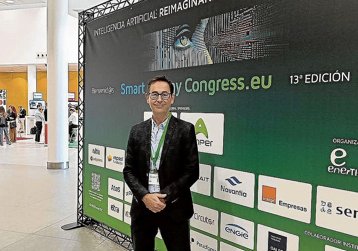 Roberto Martínez de Salinas, en el encuentro Smart Energy Congress de IFEMA.