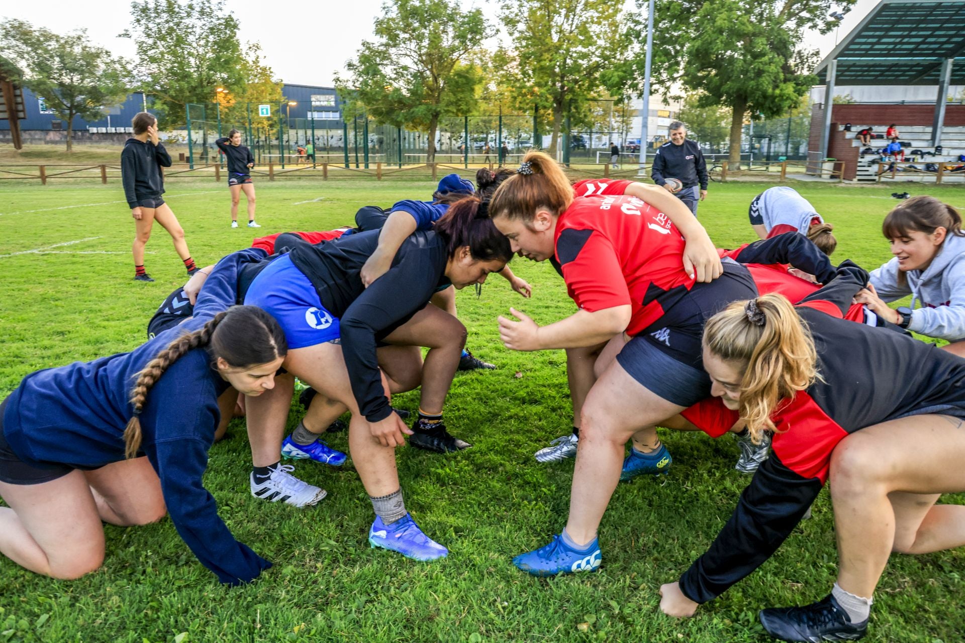 El entrenamiento del Gaztedi en imágenes