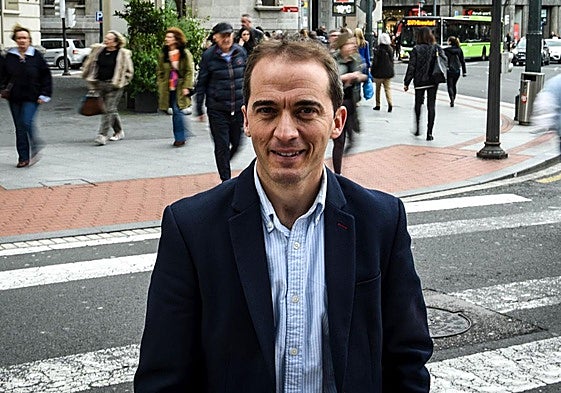 Iñigo Ansola, líder del Bizkai buru batzar.