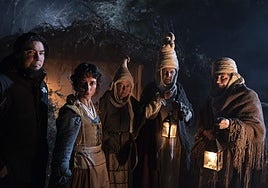 Paul Urkijo acude hoy al estreno en el Festival de Sitges junto a Yune Nogueiras, Elena Irureta y Ane Gabarain.