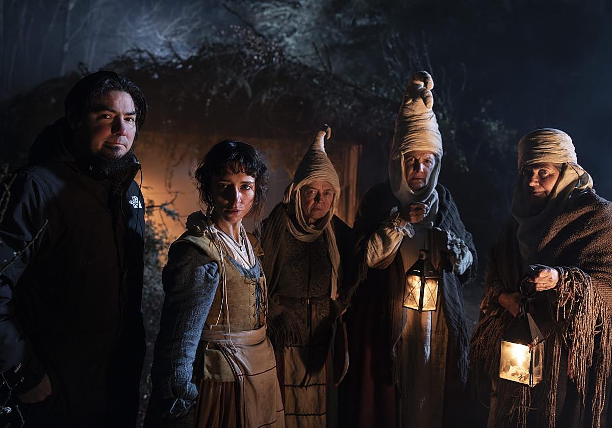 Paul Urkijo acude hoy al estreno en el Festival de Sitges junto a Yune Nogueiras, Elena Irureta y Ane Gabarain.