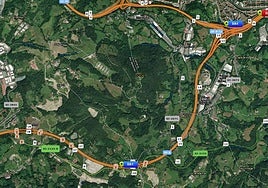 Reabren la AP-8 sentido Bilbao tras el incendio de un camión en un túnel de Astigarraga