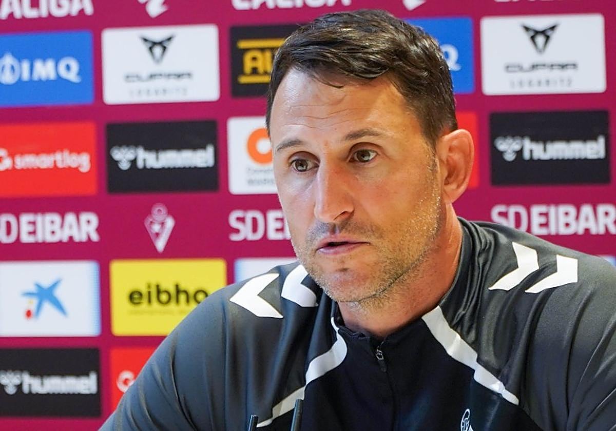 El preparador donostiarra quiere ganar al Castellón viendo la versión más competitiva de su equipo.