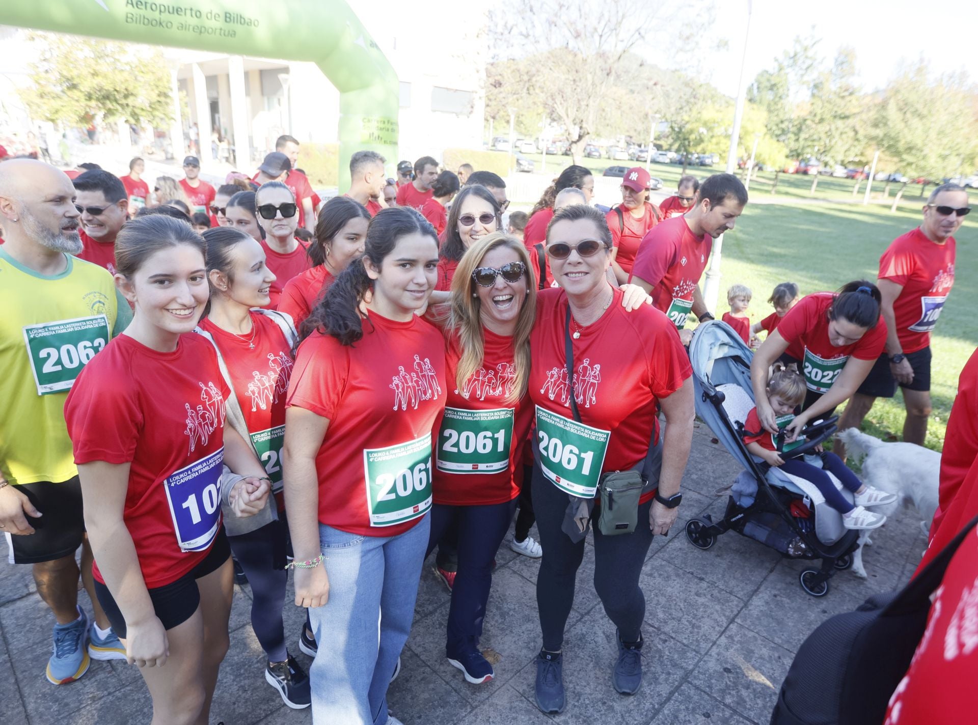 Carrera Familiar Solidaria de Loiu organizada por EL CORREO