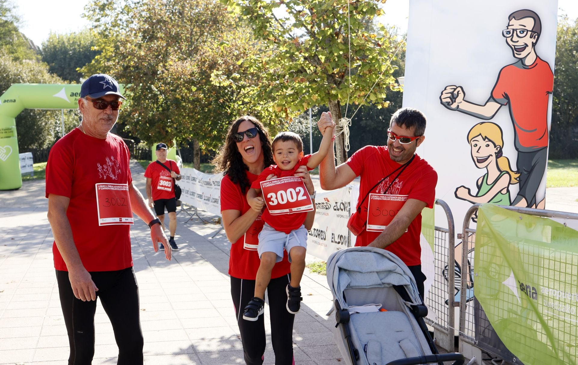 Carrera Familiar Solidaria de Loiu organizada por EL CORREO