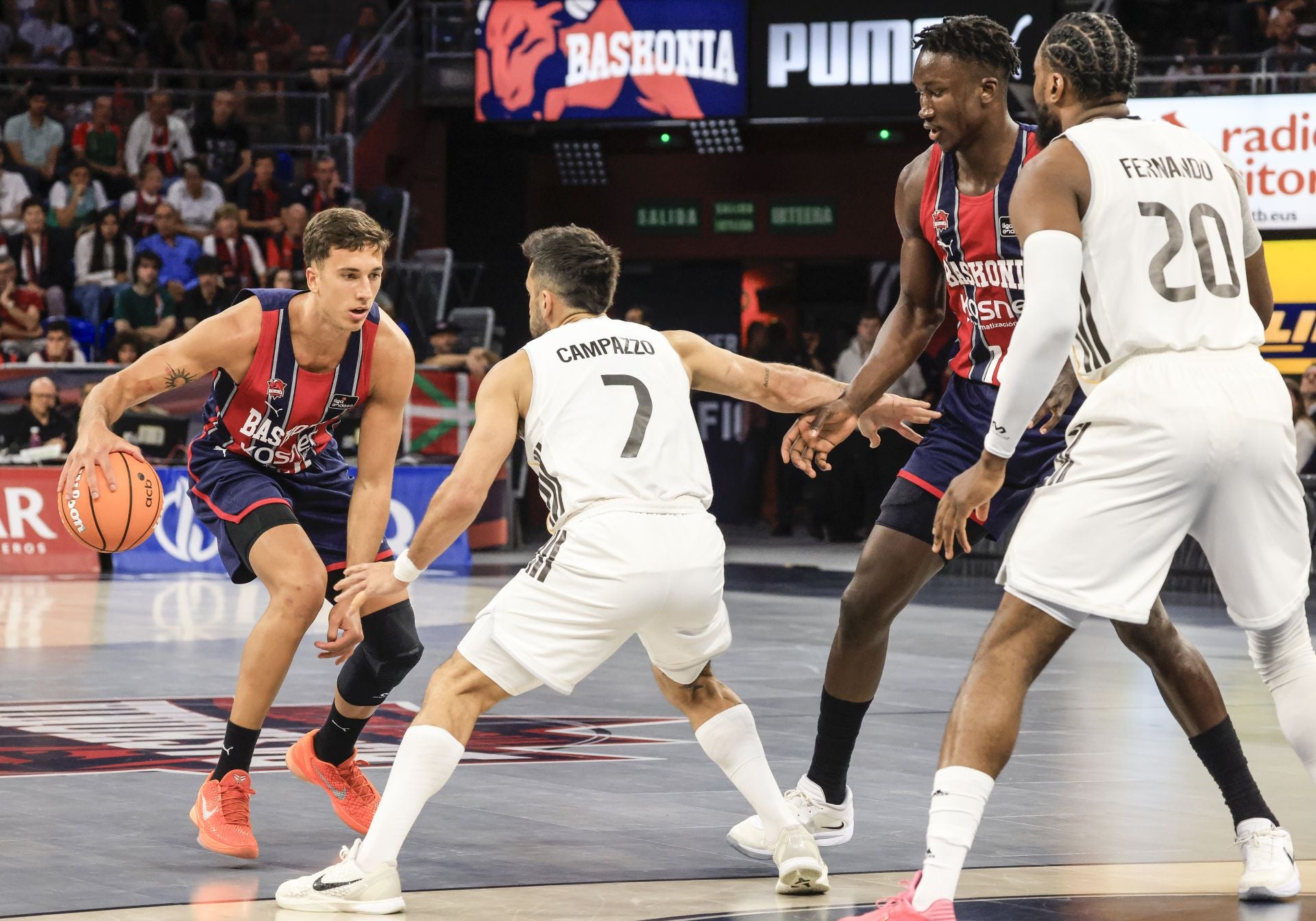 Las mejores imágenes del Baskonia-Real Madrid