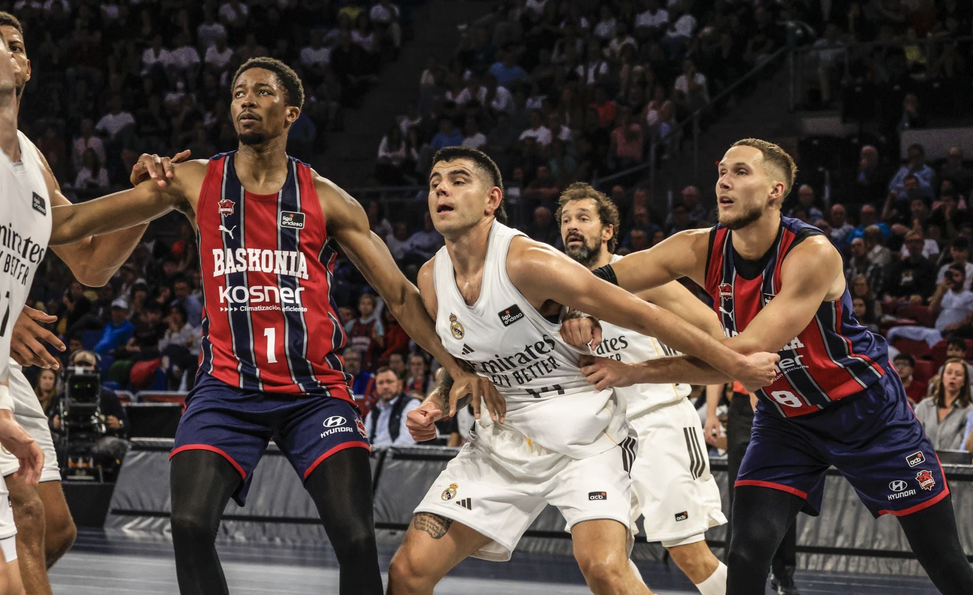 Las mejores imágenes del Baskonia-Real Madrid