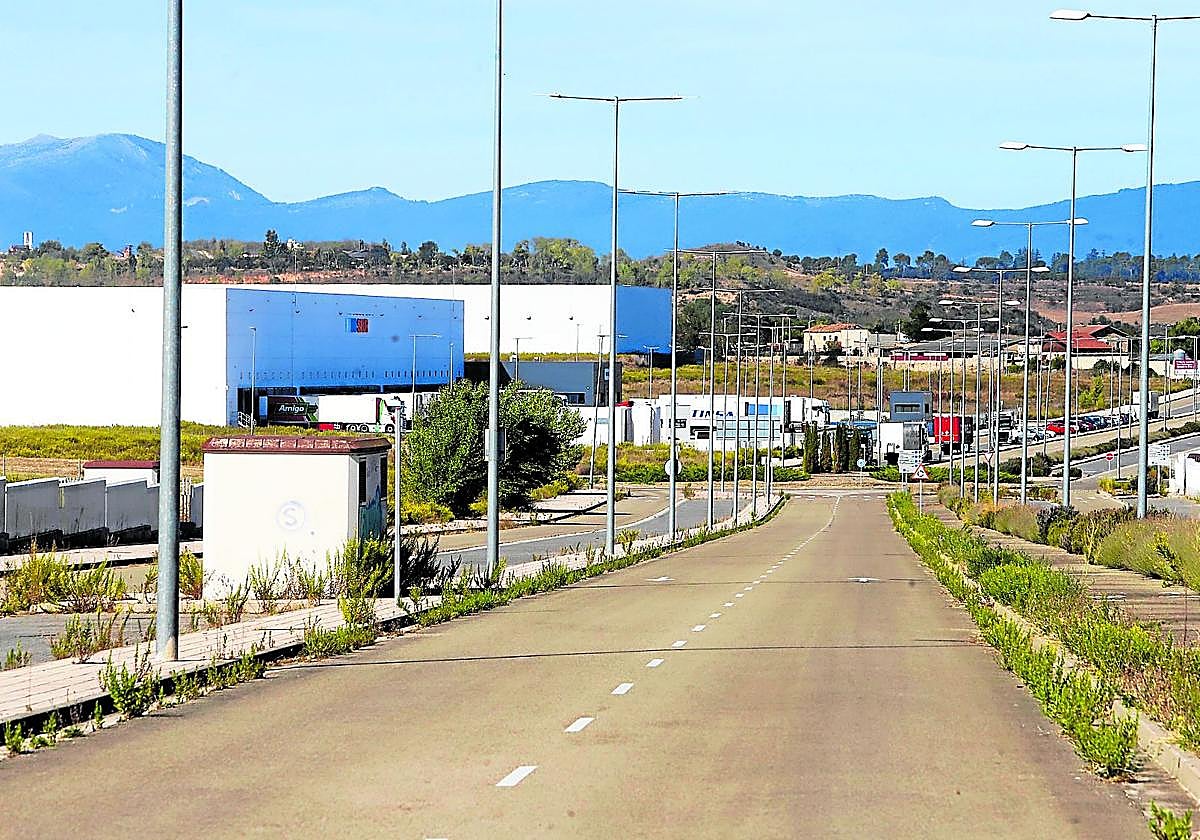 Vista general del polígono Industrial