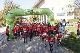 Carrera Familiar Solidaria de Loiu organizada por EL CORREO