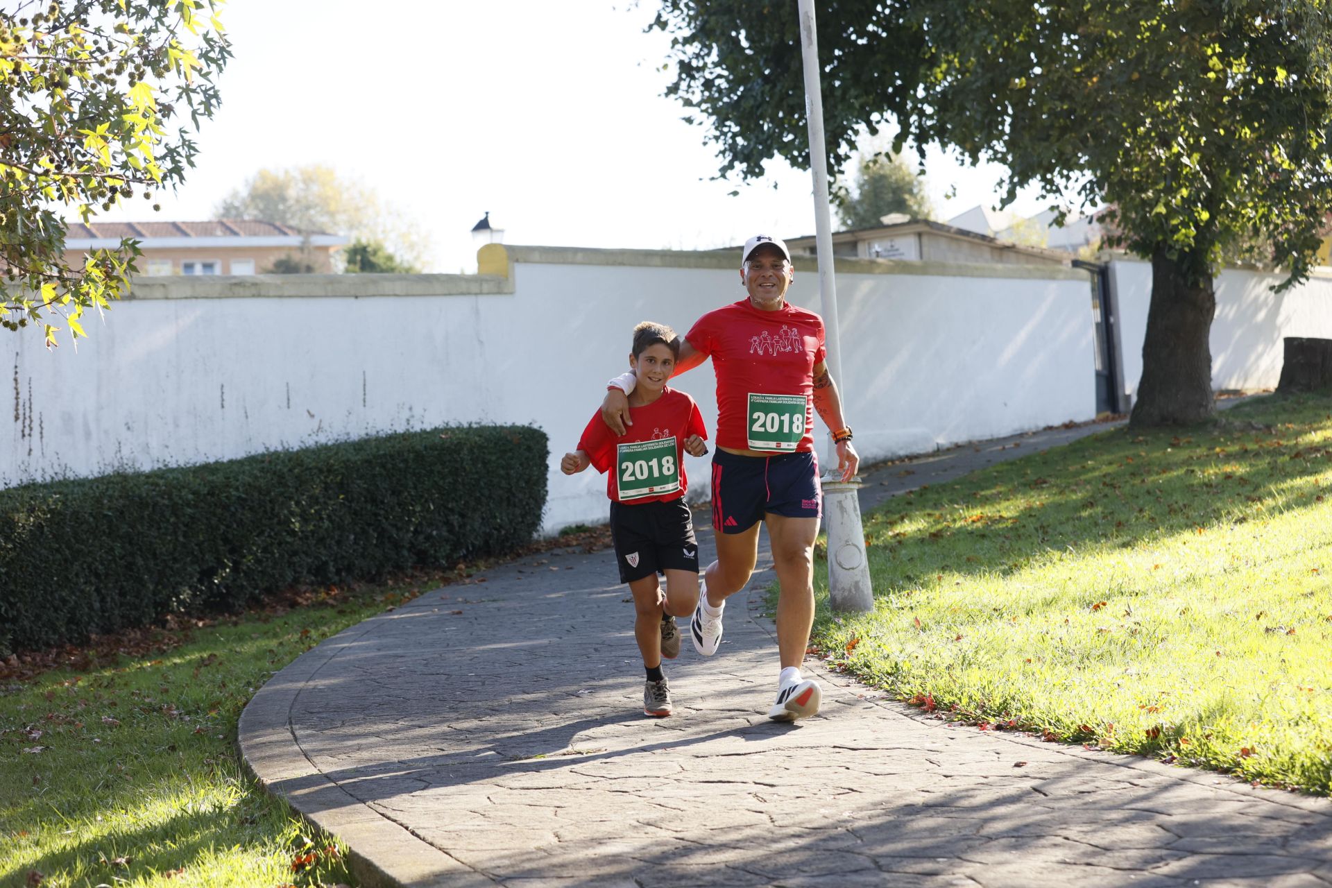 Carrera Familiar Solidaria de Loiu organizada por EL CORREO