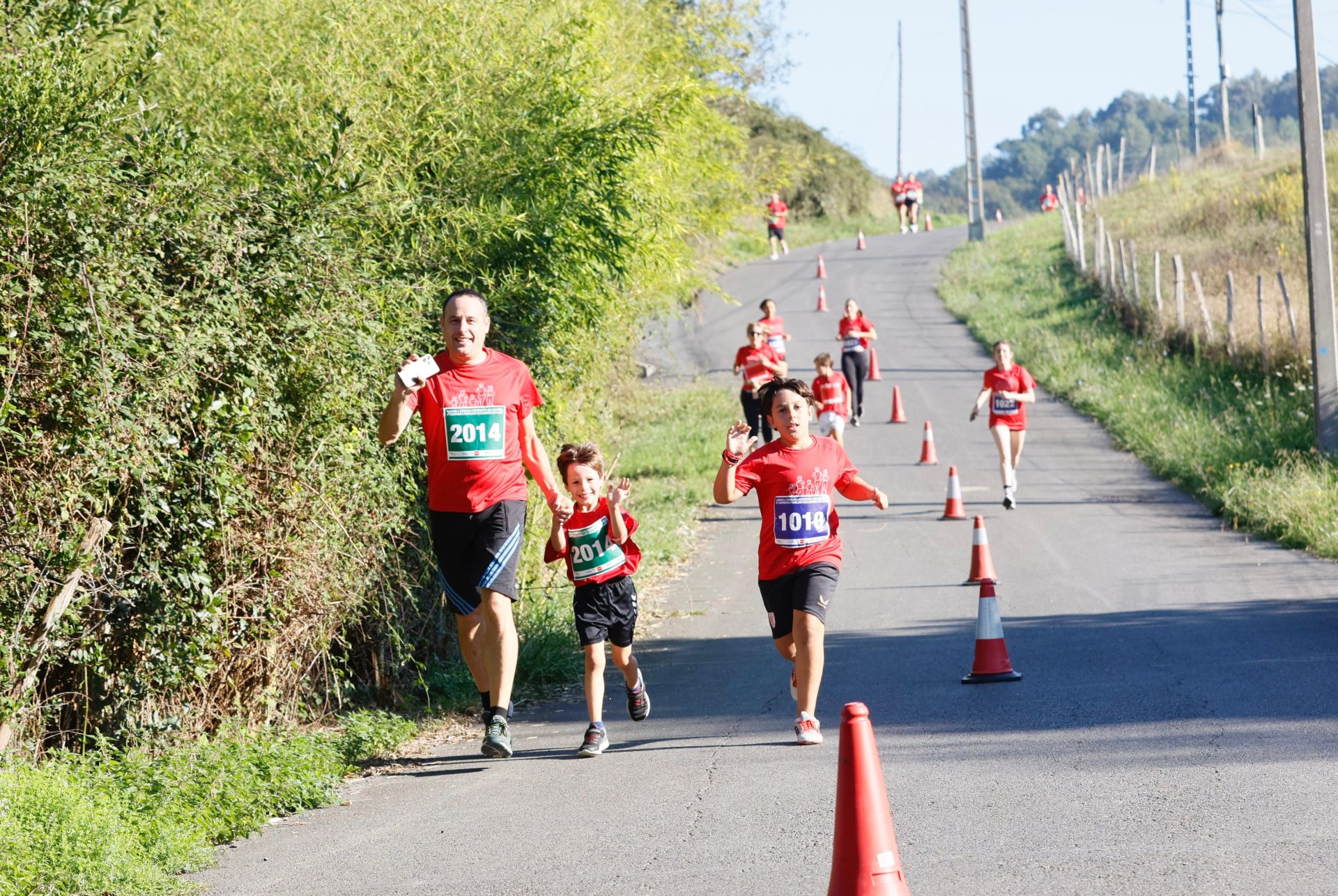 Carrera Familiar Solidaria de Loiu organizada por EL CORREO