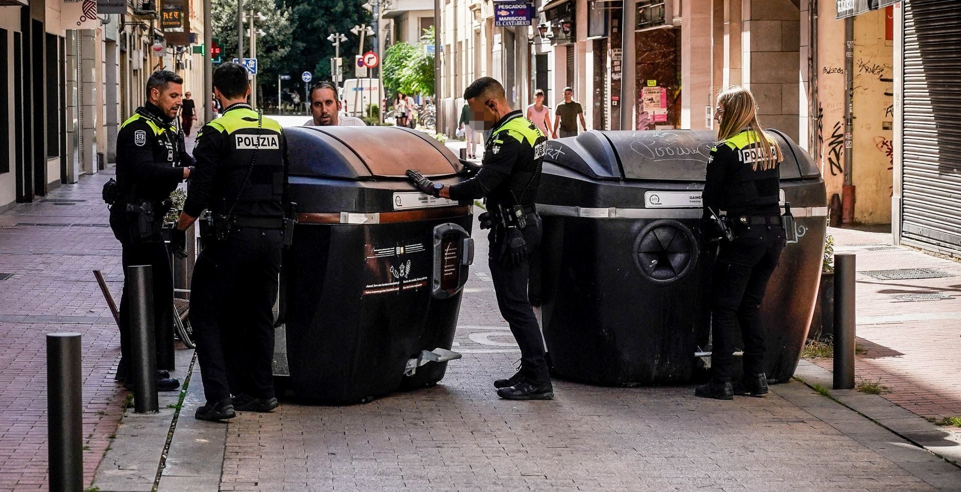 Batalla campal en Vitoria por la presencia de La Falange