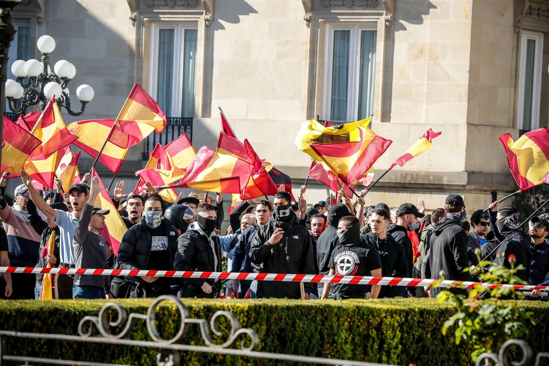Batalla campal en Vitoria por la presencia de La Falange