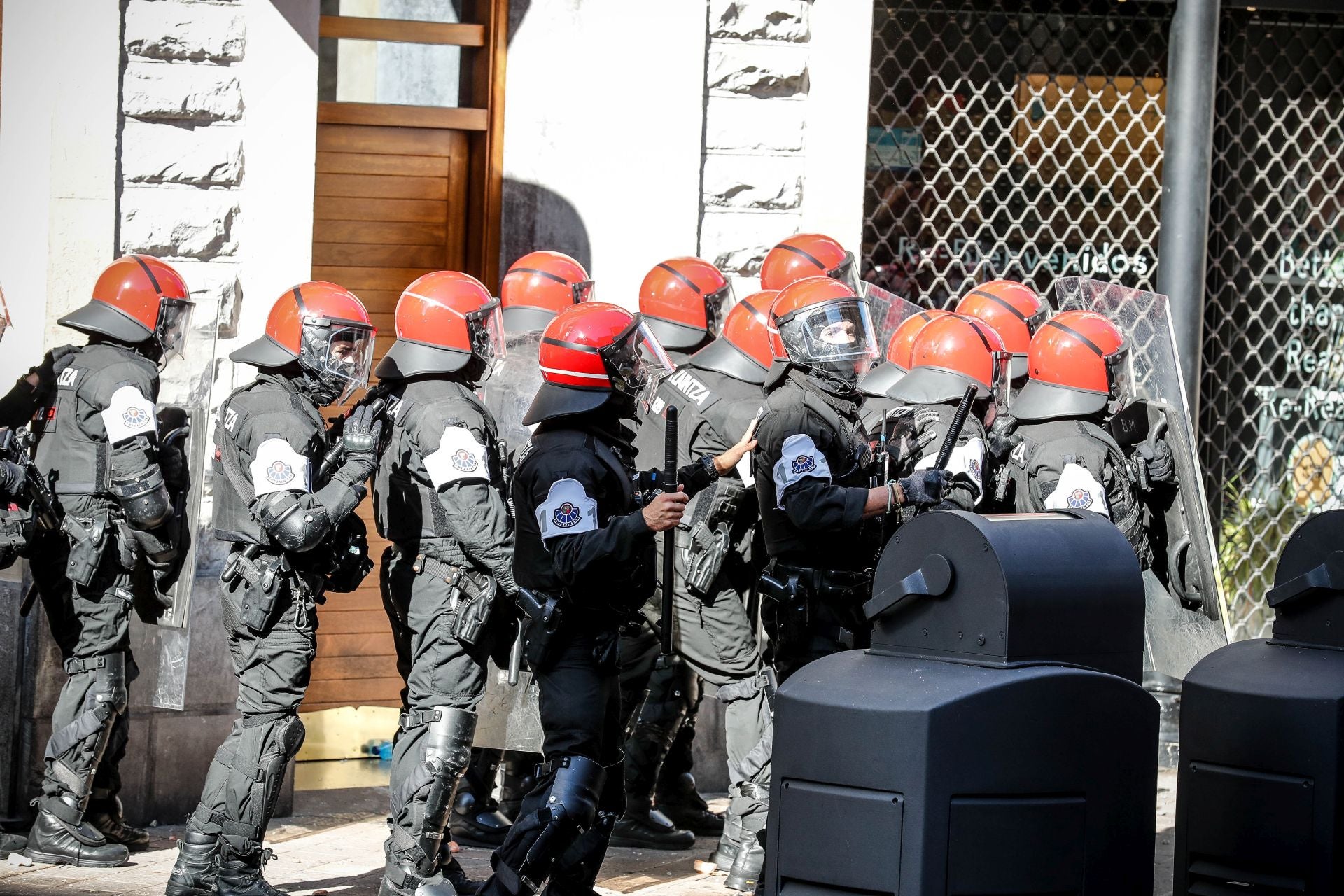 Batalla campal en Vitoria por la presencia de La Falange