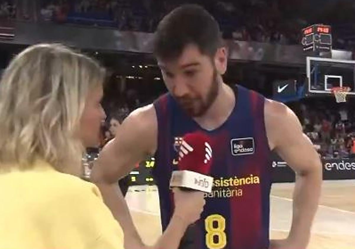 El 'corte' del jugador vasco del Barça a una periodista de TV3 al ser preguntado en catalán