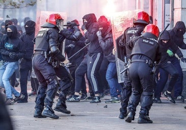 ErNE pide el cese «inmediato» de la cúpula de la Erzaintza «por el deficiente dispositivo» ante el acto de Falange en Vitoria