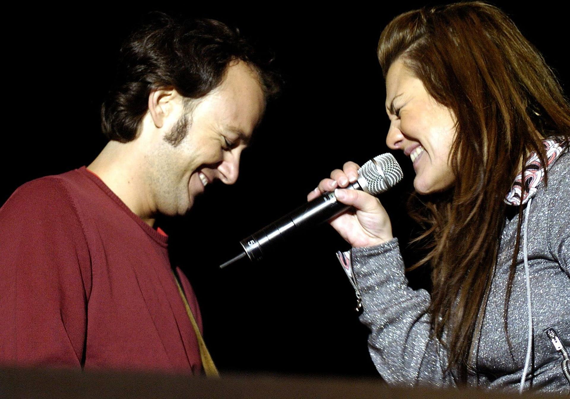 Pablo Benegas y Amaia Montero, en 2006.