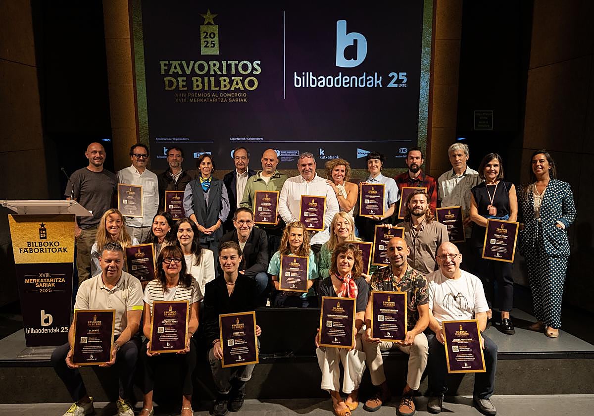 Los 21 comercios que aspiran a ser los 'Favoritos de Bilbao'