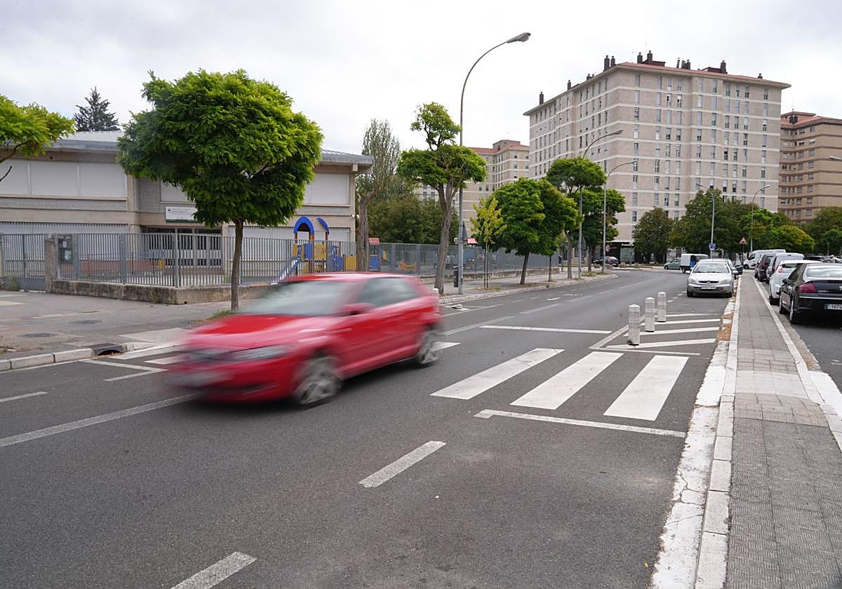 Una imagen anterior de la calle Paula Montal ajena al atropello.