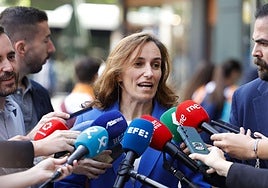 La ministra de Sanidad, Mónica García.