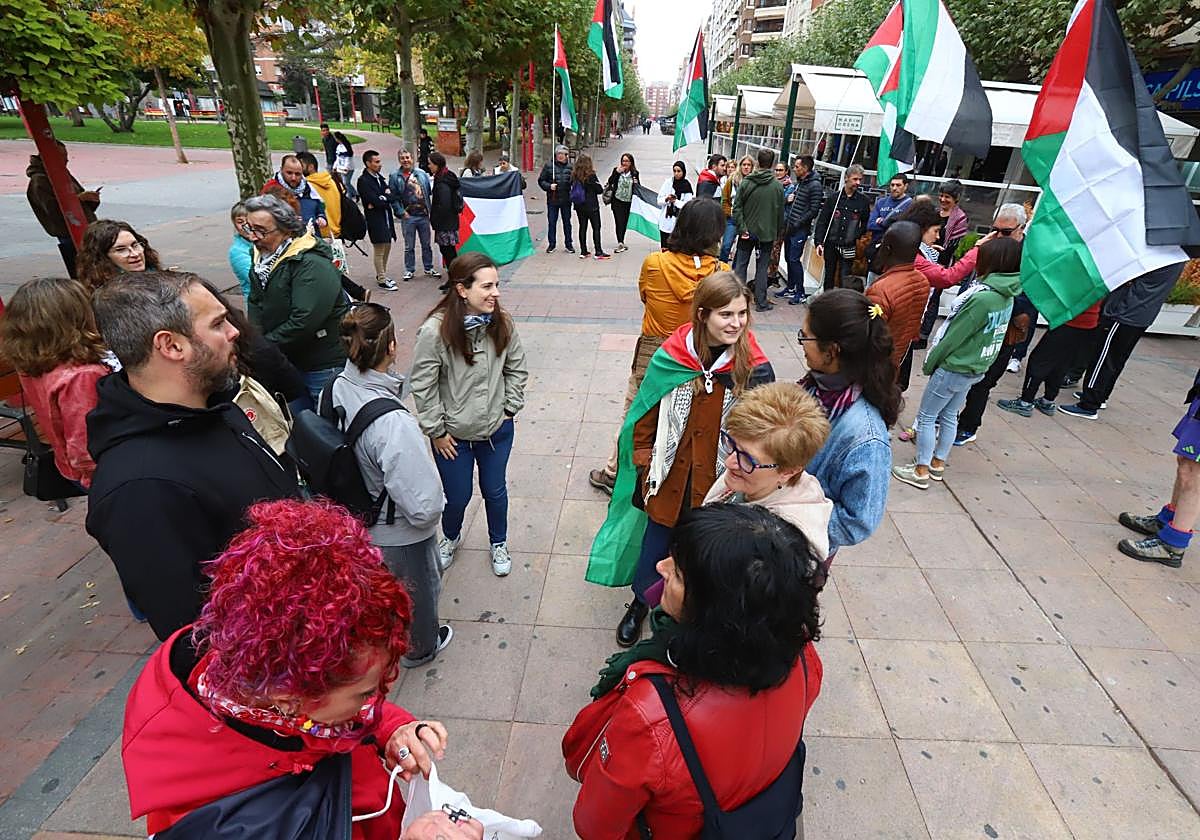 La movilización de la mañana estaba convocada por el sector de Educación.