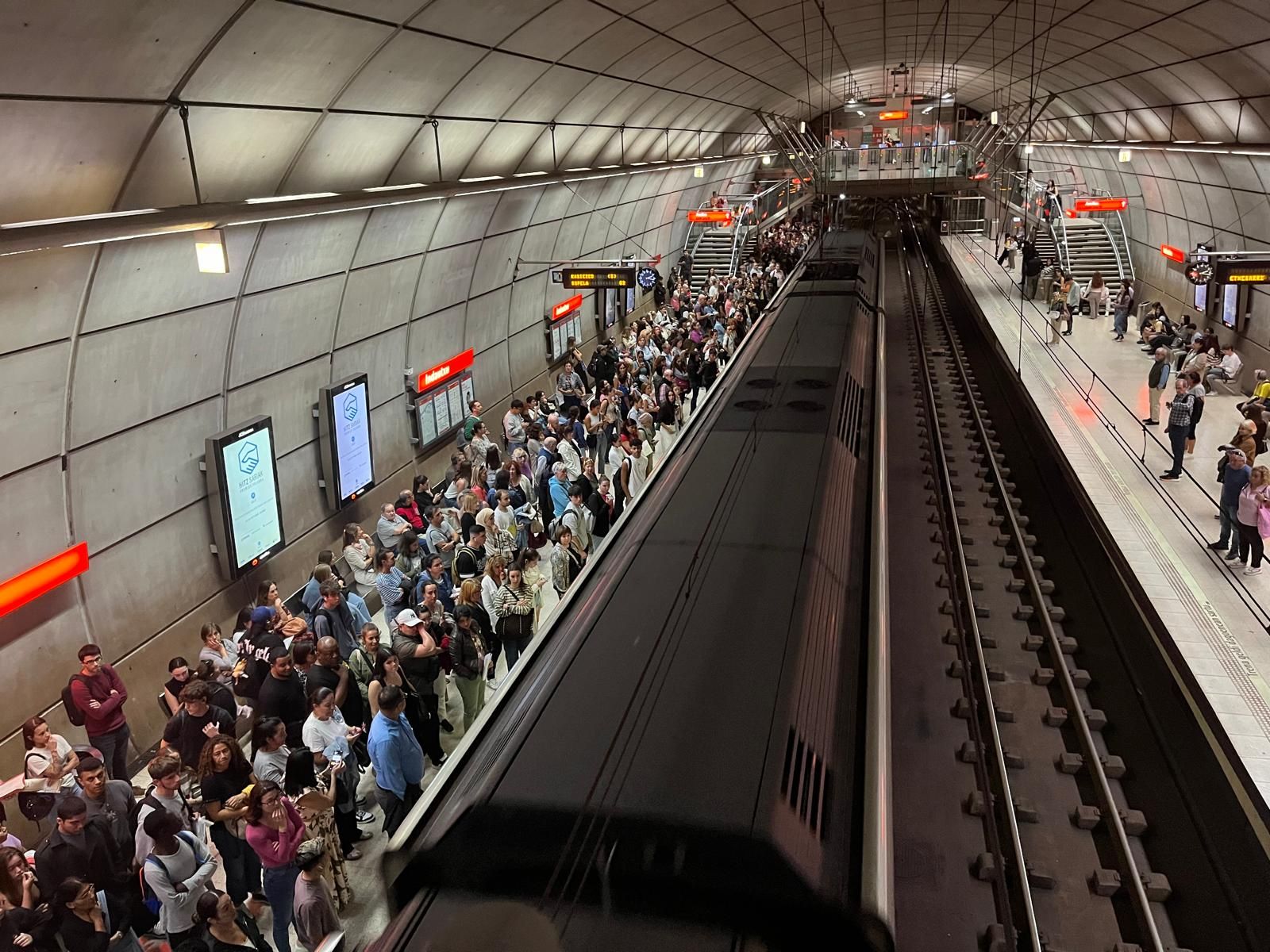 La jornada de huelga en apoyo a Palestina en Bizkaia, en imágenes