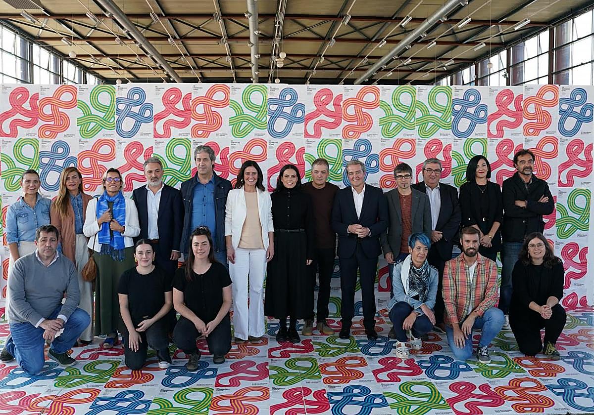 Hainbat eragilek parte hartu dute Landako Guneko aurkezpen ekitaldian.