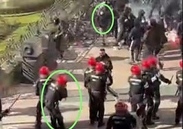 Seguridad abre una investigación por las lesiones a un joven en el acto de Falange