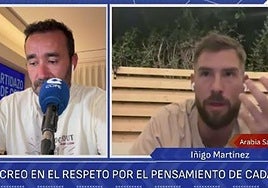 Iñigo Martínez, tras ser criticado por posar con la estelada e ir con España: «Lo unen porque soy vasco»