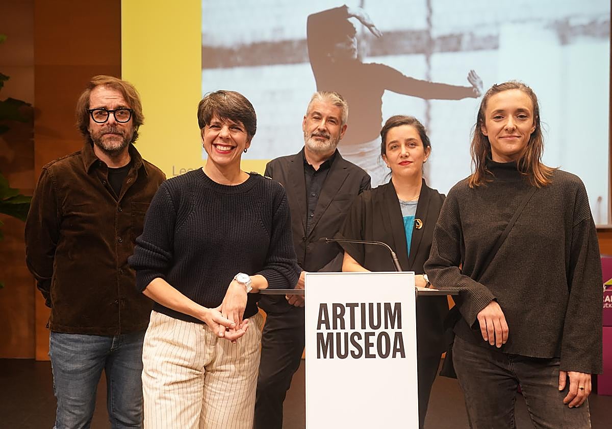 Patrick Hamilton, Leonor Leal, Martínez Antelo, Catalina Lozano y Ángela Millano.