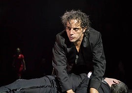 El actor argentino Joaquín Furriel en 'La verdadera historia de Ricardo III'.