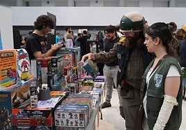 Los asistentes se entretuvieron entre juegos.