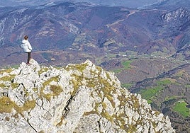 Panorámica de la sierra de Aralar en la que no se está consiguiendo hacer catas.