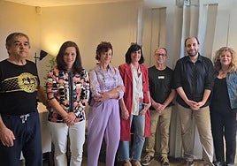 Javier de Reparaz, Elena Sierra, Mila Angulo, Blanca Abajo Alda, Michel Martínez Vela, Miguel Ángel Salgado y Marijo Lojo Escalante.