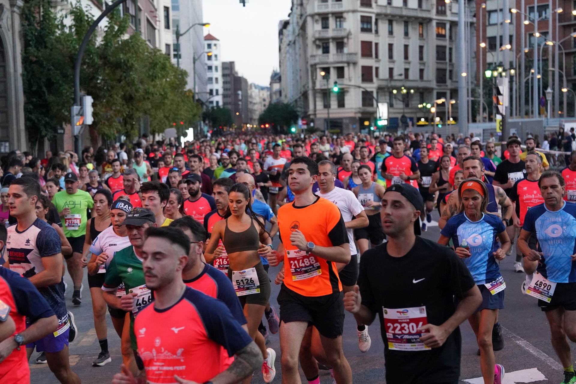 Bilbao se vuelca con el Night Running Fest