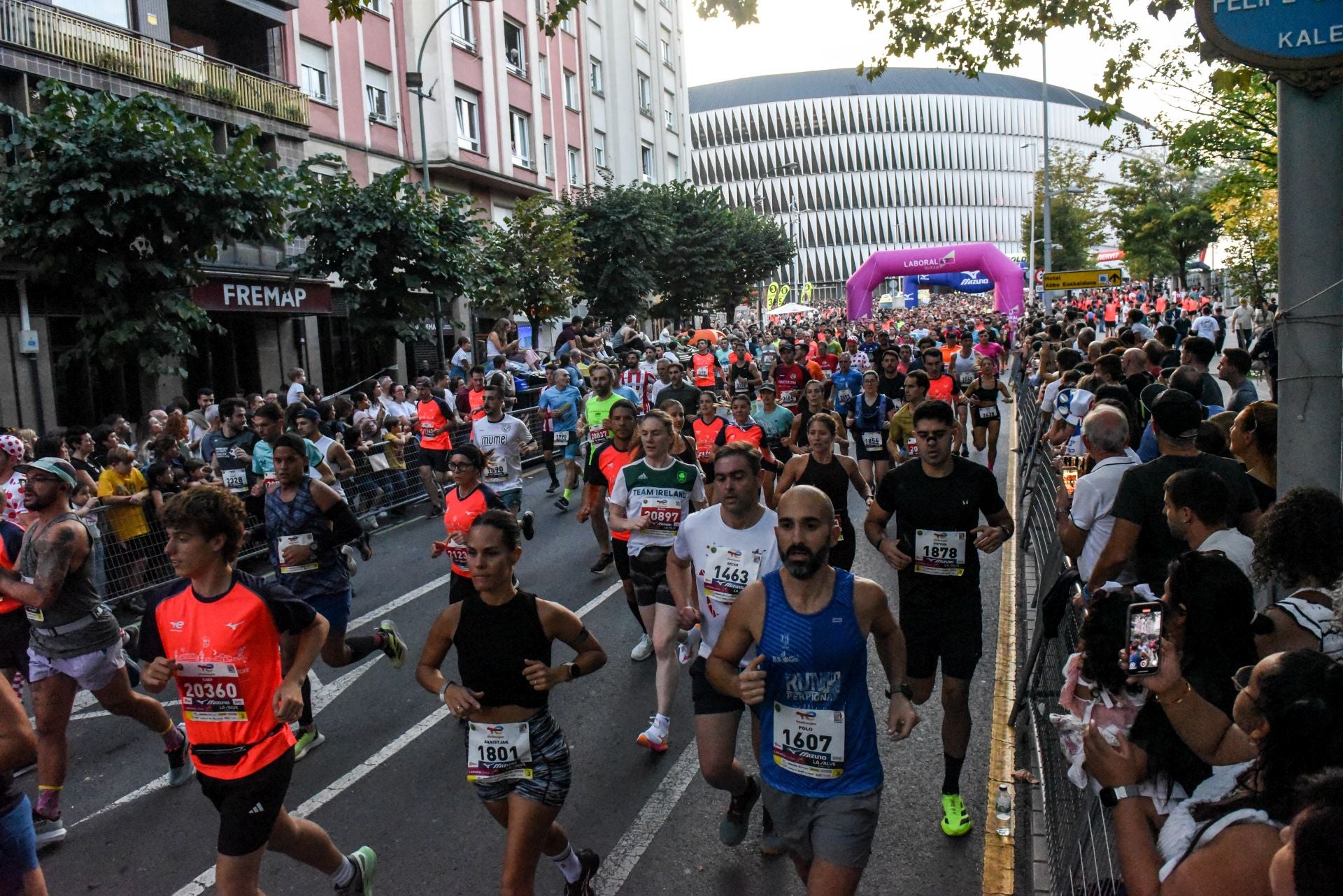 Bilbao se vuelca con el Night Running Fest