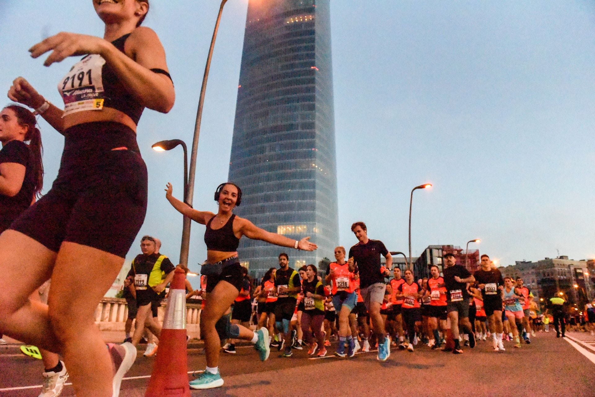 Bilbao se vuelca con el Night Running Fest