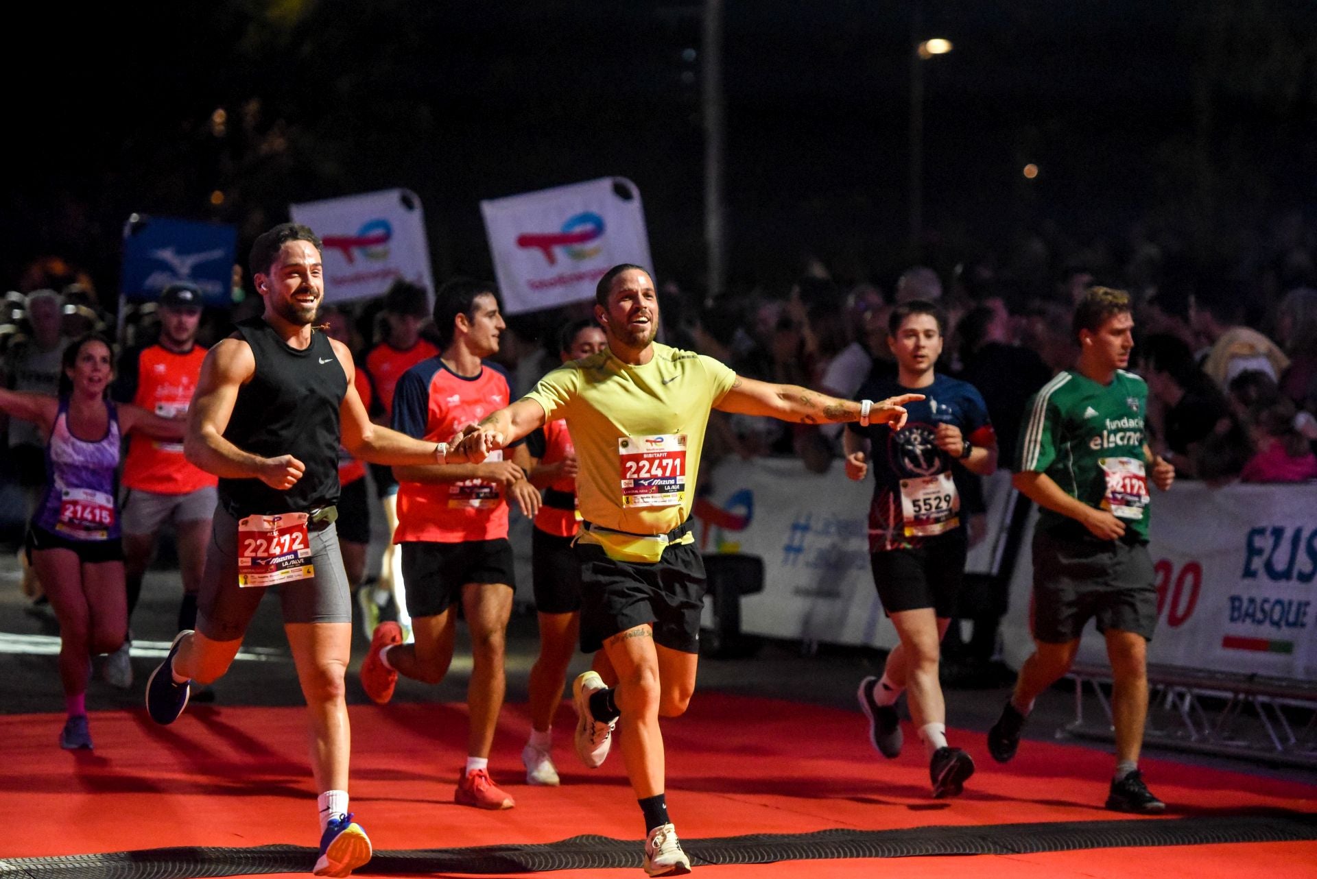 Bilbao se vuelca con el Night Running Fest