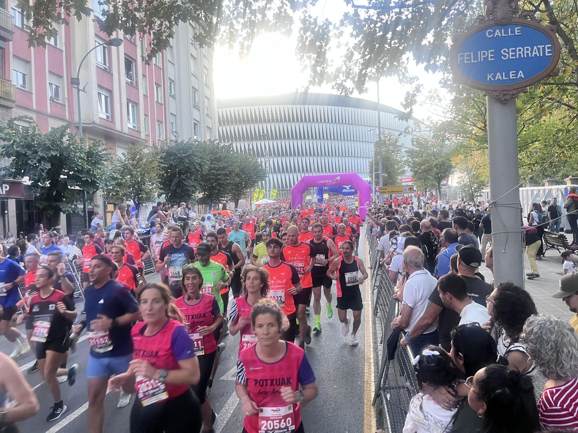 Bilbao se vuelca con el Night Running Fest