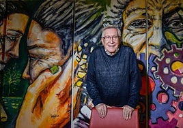 Miguel Ángel Echevarría preside desde hace cuatro años la asociación alavesa de alzhéimer.