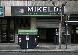 Fotografía de archivo de los cines Mikeldi.