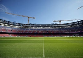 Estado de las obras del Camp Nou